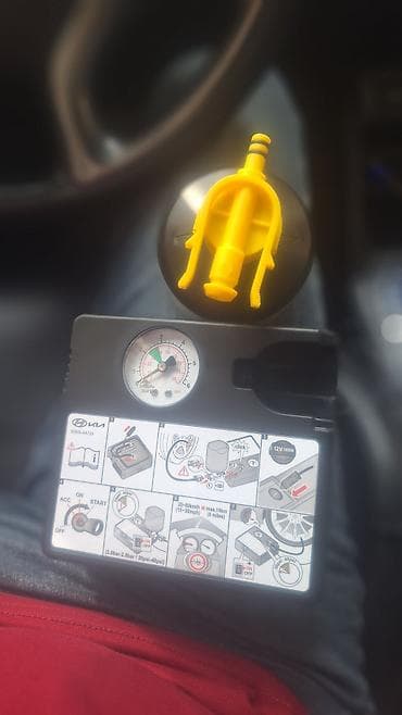 Hyundai/Kia orijinal Təkər Təmir Dəsti – 12V kompressor + 200 ml — 2