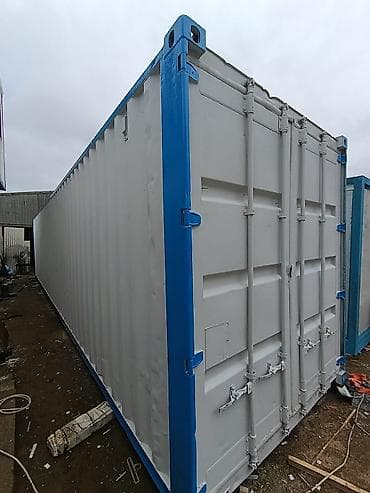 konteyner 40 tonluq: Metal konteyner ev/ofis modulu - Ölçü: təx. 40 fut (uzun konteyner — 2