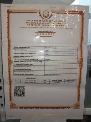 Otaqlar: 2 otaqlı, Yeni tikili, 55 kv. m — 2