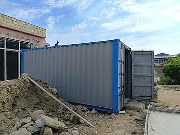 5 tonluq konteyner: 20 futlu metal konteyner - Ölçü: təxmini 6 m uzunluq, 2,2 m en — 4
