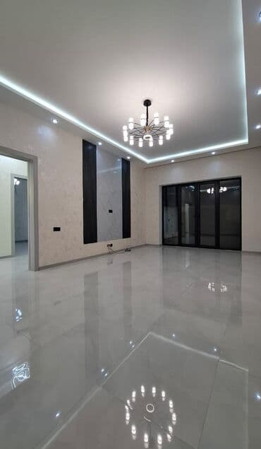 həyət evlərinin şəkilləri: 🏡3.4 sot Müasir həyət evi – hovuzlu - Layihə: bir mərtəbəli, ikili — 9