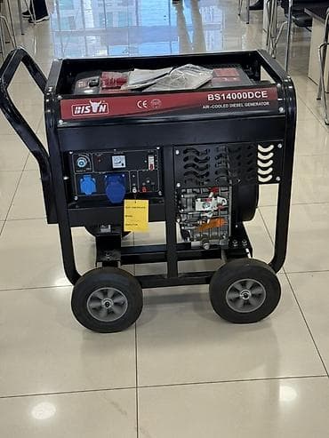 generator 10 kv: BISON BS14000DCE dizel generator - Tip: Hava ilə soyudulan dizel — 2