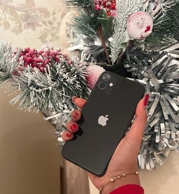 IPhone 11, Qara, Face ID lalafo.az -da IPhone 11, Qara, Face ID