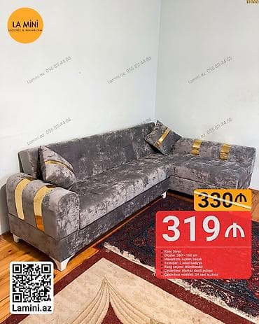 Künc divan, Açılan, Bazalı, Şəhərdaxili pulsuz çatdırılma — 1