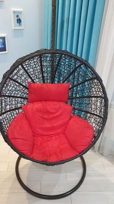 həkimə aid şəkillər: Səbət yellənçək, kreslo — 2