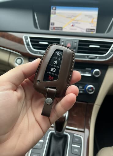 Salam aleyküm təmiz deriden hazırlanmış açar qabları, sifariş qəbul — 1