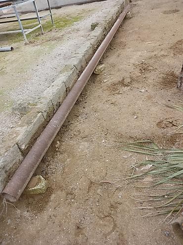 islenmis borular: 100 dük dəmir turba satıram 6 metirdi metrəsi 14 manatdı — 2