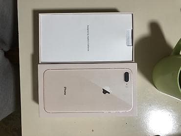 IPhone 8 Plus, 64 GB, Rose Gold, Barmaq izi, Simsiz şarj