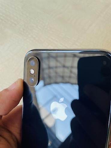 4s iphone: IPhone X, 64 GB, Space Gray, Zəmanət, Simsiz şarj, Face ID — 9