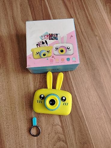 lazer lampasi: Uşaq fotoaparatı + LED şarj olunan masa lampasi. Ikisi da ideal — 4