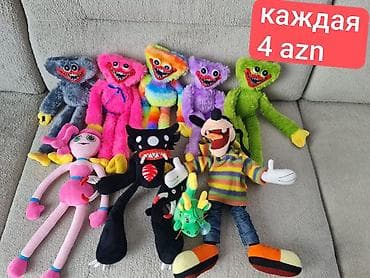 Məhsul: Yumşaq oyuncaqlar dəsti heresi 4 azn - Müxtəlif model və