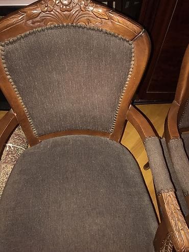 ikea ikinci el: 2Kreslo və divan işlənib amma daş kimi möhkəmdir taxtadandır yerdən — 4
