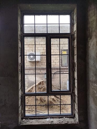 Tavan: Yeni İkiqat şüşə paketi Plastik pəncərə, Еni: 1 sm, Uzunluğu: 1 sm, Pulsuz quraşdırma — 2