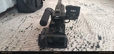 sentir: Məhsul: Sony HD professional video kamera Xüsusiyyətlər: - HD video — 2