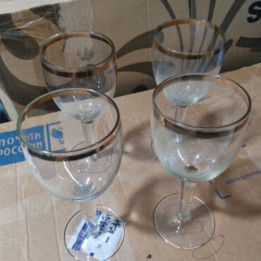 брендовая посуда: Бокалы, цвет - Белый — 7