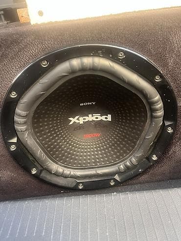 Avtoelektronika: Sony Xplod avtomobil audio seti - Subwoofer: Sony Xplod, 1800W (qeyd — 1