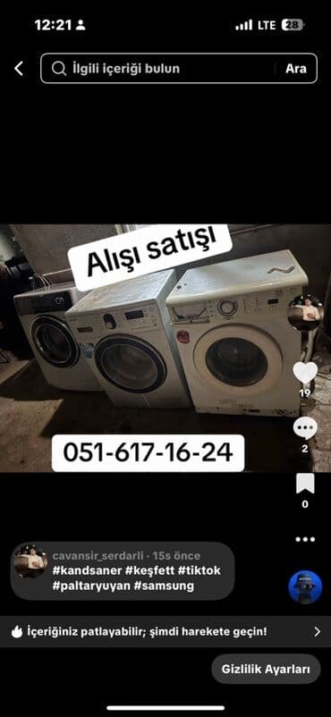 atlant paltaryuyan masinlar: Məhsul: Paltaryuyan maşınlar – müxtəlif modellər Təsvir: - Ön — 1