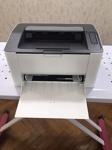 HP Laser printer (ag/qara). 2-3 defe işlənib, yeni kimidir. Heç bir