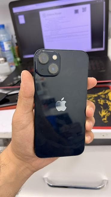 mini mikrofon: IPhone 13, 128 GB, Mavi, Face ID — 4