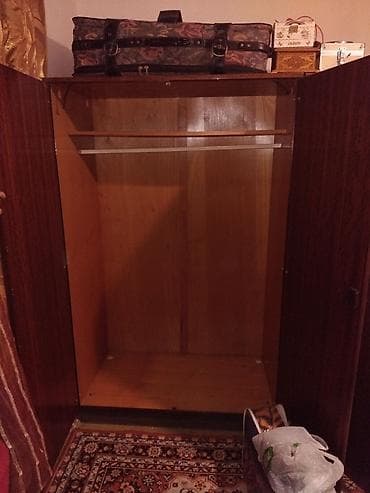 plastik qutular: 2 qapılı, Qəhvəyi, Taxta, Açılan, Düz dolab — 3