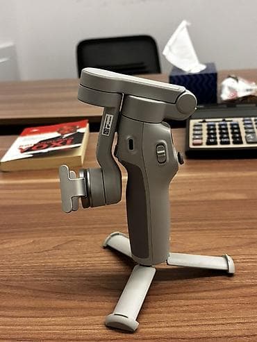 mini mikrofon: DJI OM seriyası smartfon stabilizatoru (gimbal) – qatlanan dizayn — 3