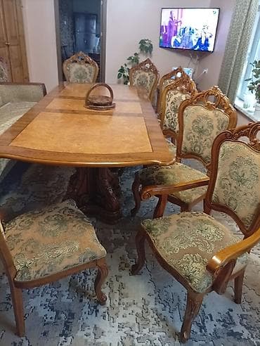 bag mebellerinin satisi: Gün1Stol acilandir 8 stulla birlikde ideal veziyyetde 380azn — 1