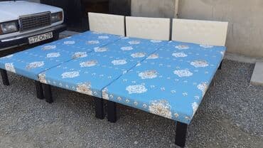 Çarpayılar hazırları var rəng seçimi var kravat 60 manat taxt 110