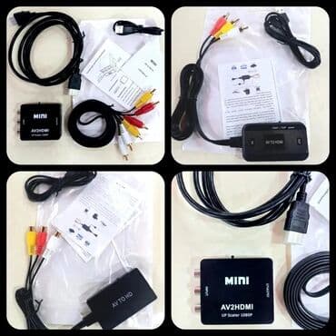 redmi qulaqciq: RCA-dan, AV-dən HDD-yə, HDMİ-yə, HDTV-yə ÇEVİRİCİ ( konvertor ) — 3
