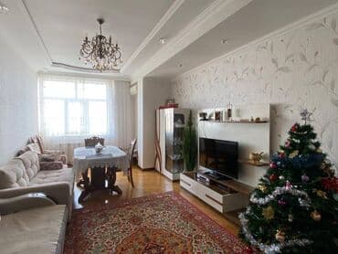 zal satılır: Ağ şəhər, 3 otaqlı, Yeni tikili, m. Xətai, 125 kv. m — 1