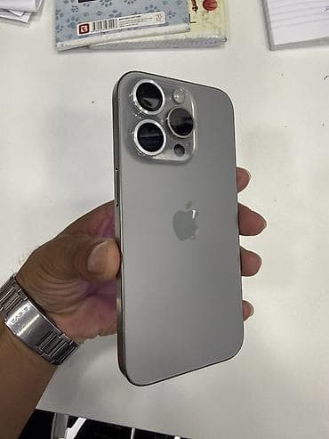 IPhone 15 Pro, 256 GB, Space Gray, Zəmanət, Simsiz şarj, Face ID lalafo.az -da IPhone 15 Pro, 256 GB, Space Gray, Zəmanət, Simsiz şarj, Face ID