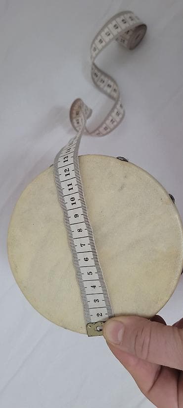 zərb: Qırmızı nağara (kiçik ölçü) - Korpus: silindrik, qırmızı rəngli bədən — 5