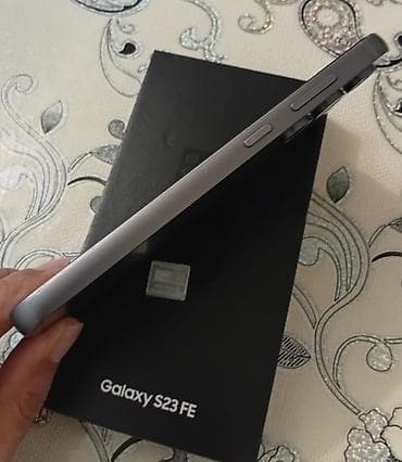 s23 plus: Samsung Galaxy S23 FE, rəng - Boz, Barmaq izi — 4