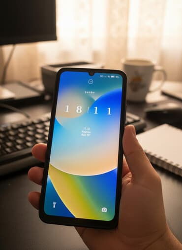 prastoy telefon: Redmi 13C, 128 GB, rəng - Boz, Sensor — 1