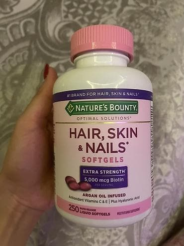Nature’s Bounty Optimal Solutions Hair, Skin & Nails Softgels – — 1