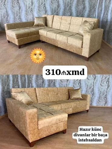 kuxna kunc divan: Künc divan, Yeni — 1