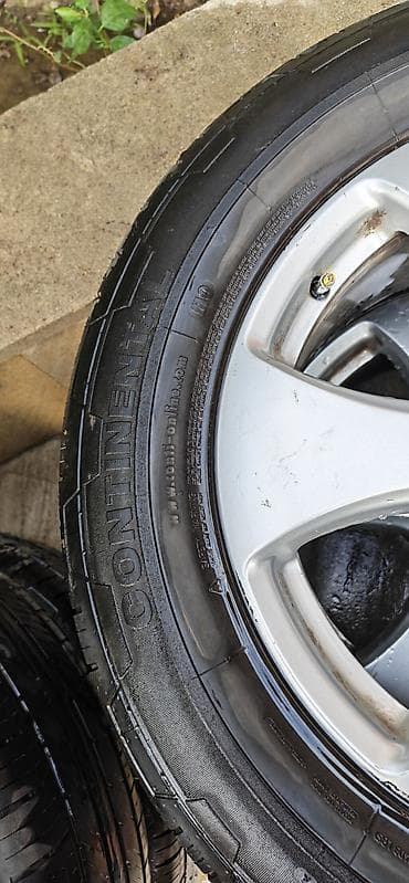 qar tekeri: Continental 4x4 Contact təkərlər – 275/55 R19 111V - Brend — 4