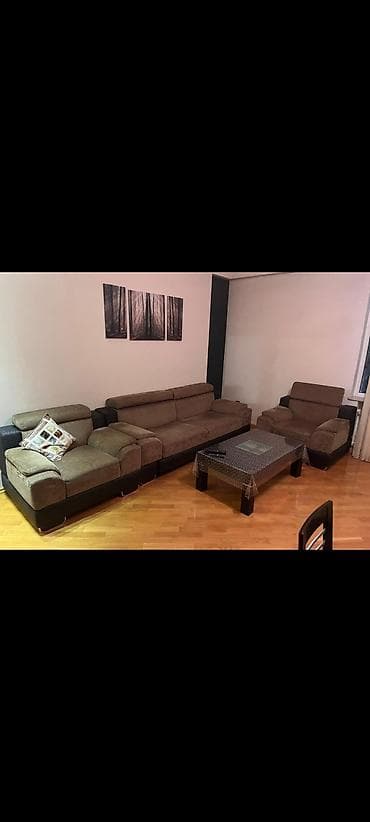 divan ikici el: İşlənmiş, Divan, 2 kreslo, Açılan — 1