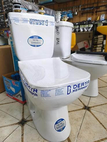 cen: Derya Keramika unitaz dəsti - Brend: Derya Keramika - Material — 1