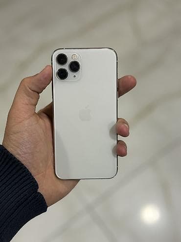 ayfon z: IPhone 11 Pro, 64 GB, Gümüşü, Face ID — 1