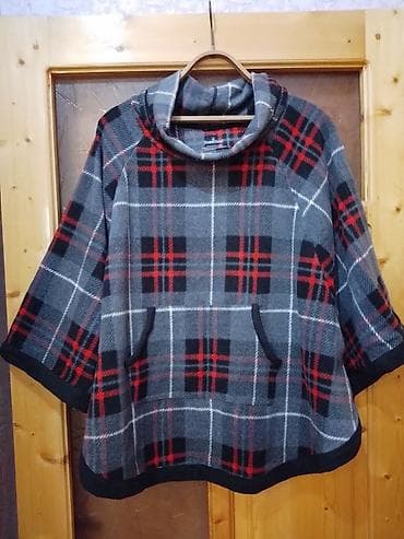 Çox yumuşaq gözəl material ponço. az geyinilib.şalvar ilə əla — 1