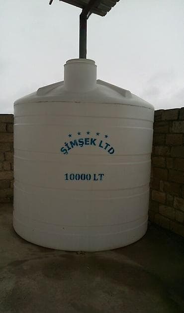 Polietilen esaslı 10000 lt içmeli su depolari