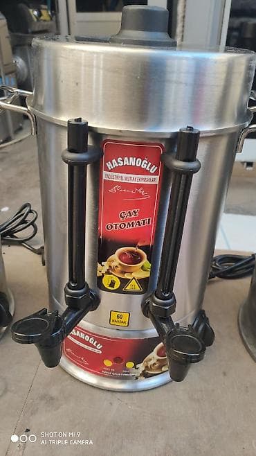 Samovar elektrik samovar tok samovari samavar Hasanoglu Türkiyə