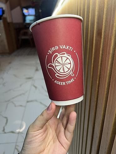 içkilər: Stəkanlar Alyuminium qaplar 2 razmer (250 ml, 500 ml) 10 qəpiq Box — 8