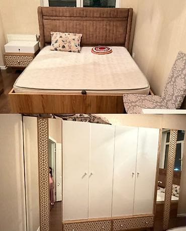 karaca gence: İkinəfərlik çarpayı, Komod, Termo, Tumba, İşlənmiş — 1