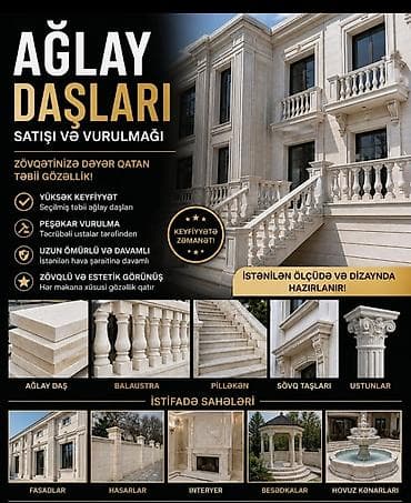 mərmər daş: 🏛 **Ağlay Üzlük Daşları Satışı!** 🏛 * WhatsApp-a yazın!* ✨ *Evinizə — 2