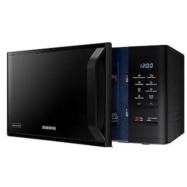 sobalar: Mikrodalğalı soba Samsung, Ayrıca dayanan, Mikrodalğalar ilə, rəng - Qara, Yeni — 3