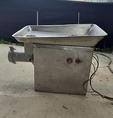 Restoran, kafe avadanlığı: Sənaye tipli ətçəkən (elektrikli) - Material: tam metal konstruksiya — 2