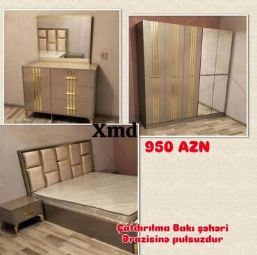 quxna şkafı: İkinəfərlik çarpayı, Dolab, Yeni — 1