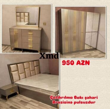 Masalar və oturacaqlar: İkinəfərlik çarpayı — 1