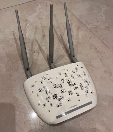 accsess point: TP LINK WA901 ND gücləndirici/Acces point. İşlənmişdir. İkinci əldi — 1
